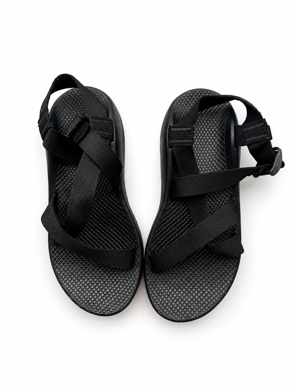 Chaco Z/Cloud Men’s Sport Hiking Sandals Black Size 9 Excellent Condition